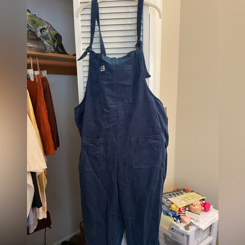 Lucy and Yak corduroy overalls